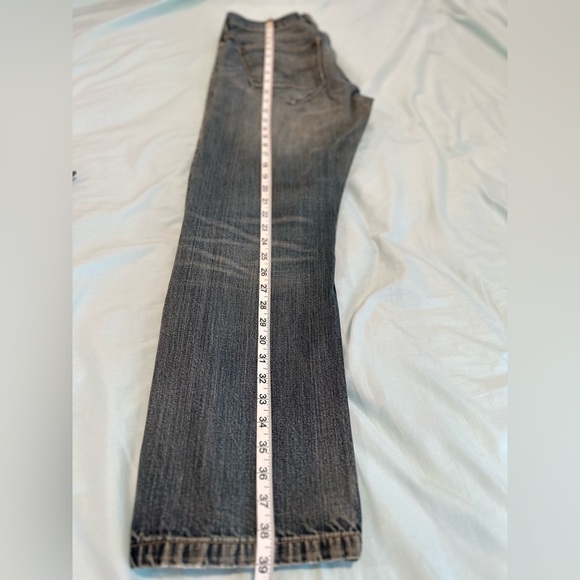 Levi's Y2K 514 Men's Jeans 34x30 Straight Leg Distressed Medium Wash. 5 Pocket. - Picture 5 of 16